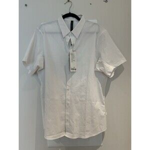 Lululemon Airing Easy Camp Collar Shirt Short Sleeve Size XL